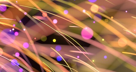 Poster - Particle or space traveling.Particle or space traveling.