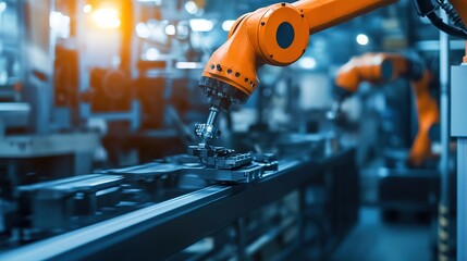 Poster - Engineers designing customized factory machinery tailored for specific manufacturing needs.