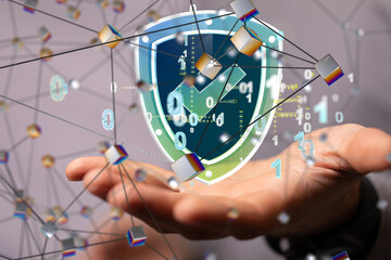 Aufkleber - Certified Guarantee Approval or Secure Access System Concept,