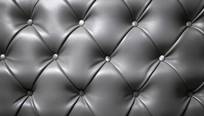 Poster - GRAY soft leather tiles design soft 3d