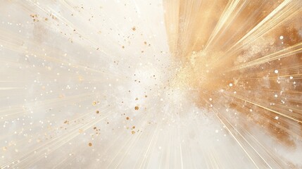 Wall Mural - an abstract explosion of light and color, evoking energy and creativity.