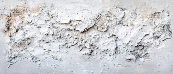 Poster - Textured Surface of Weathered Plaster with Rustic Appeal and Subtle Variations in Color, Perfect for Backgrounds in Design, Art, and Photography
