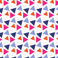 Aufkleber - Modern abstract geometric pattern triangle poster banner background. Vector illustration template design