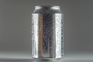 Aufkleber - A single soda can sitting on a flat surface, often used as a decorative prop or in scenes with food and drink