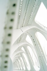 Aufkleber - Close up of a metal structure against a blue sky