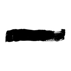 Poster - Distressed brush stroke frame set with ink texture and spray paint effect. Box shape for text background with rough edges. Flat vector illustration isolated