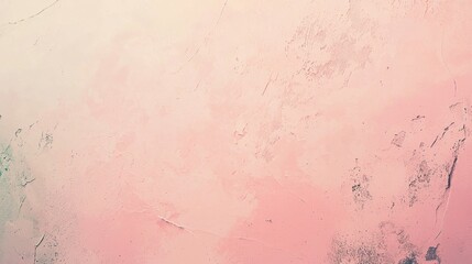 Poster - Beautiful pink and green gradient wall with textures, perfect for adding style and creativity to any project