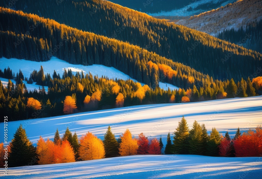 exploring vibrant seasonal changes canvas rich colors lush landscapes ...