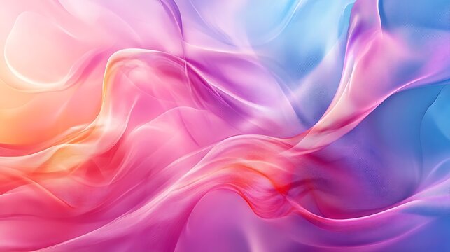 Dynamic colorful wave art blending vibrant hues and textured abstract strokes image