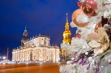 Poster - Downtown of Dresden, Germany