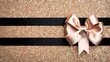 © Creative Workflow. - Elegant gift box with a decorative bow and ribbons.