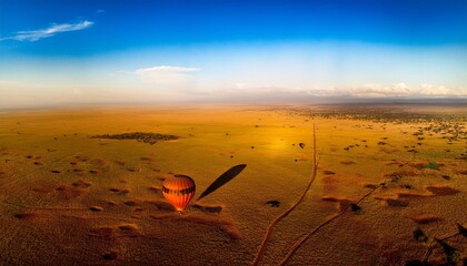 Wall Mural - sunset in the desert