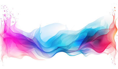 Wall Mural - Vibrant swirling colors in motion