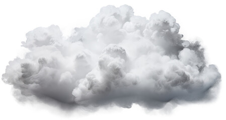 Wall Mural - Fluffy white cloud formation in the sky