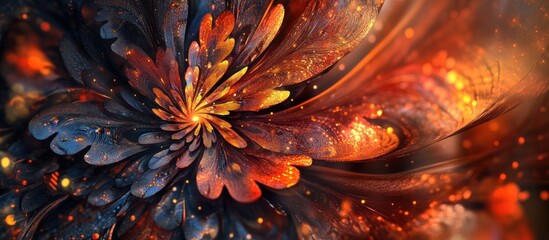 Poster - Abstract Flower Art