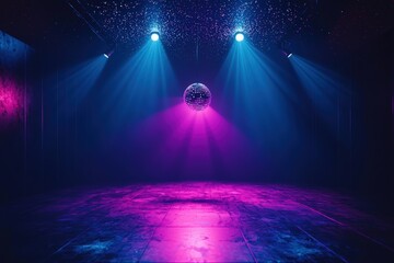 Poster - Disco ball under lights