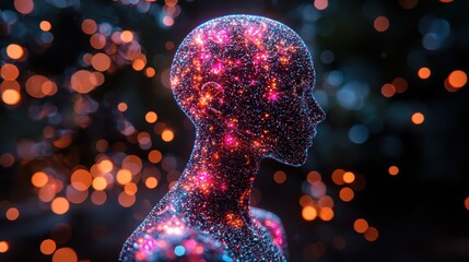 Poster - Evolving self-learning ai enhancements digital realm technology insights virtual space forward-thinking continuous improvement