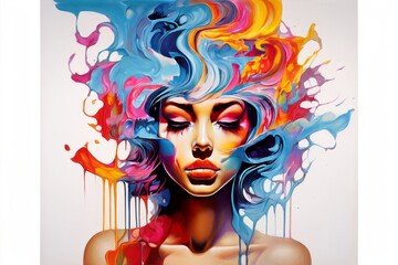 Poster - developing a unique visual language creating a distinctive style