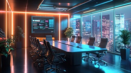 Poster - Holographic Boardroom