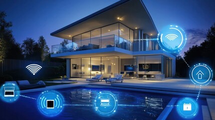 Poster - smart living role of internet of things in modern homes