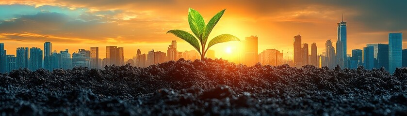 Poster - Empowering futures businesses prioritizing sustainability in urban landscapes for a greener tomorrow
