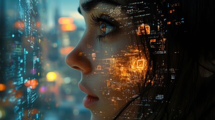 Poster - Envisioning a bright future technology enhancing lives in urban environments with hopeful perspectives