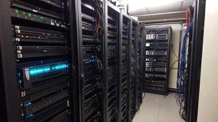 Poster - Data Center Server Room Network Infrastructure