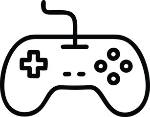 Aufkleber - video game controller vector icon