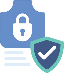 Poster - security icon vector illustration