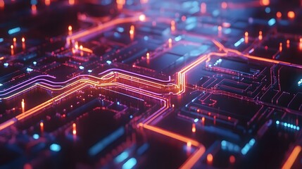 Poster - A collaborative session analyzing 3D glowing SWOT diagrams with 2D animated pathways of optimization. 4k resolution, Cinematic Scene