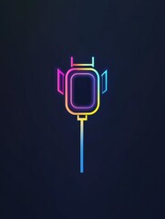 Aufkleber - Charger multi color style icon. Simple thin line, outline of internet things icons for ui and ux, website or mobile application