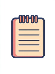 Aufkleber - Notebook multi color style icon. Simple thin line, outline of internet things icons for ui and ux, website or mobile application
