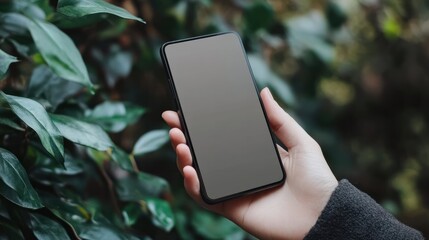 Poster - Mobile phone premium png digital device for mockup