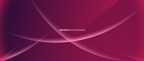 Poster - pink background with a simple concept and two curved lines that cross in the center.