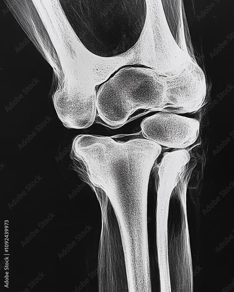 Patella Infera Detailed Anatomy of the Knee Joint with Patella Stock Illustration ...