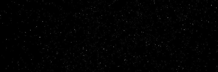Wall Mural - sparkling starfield against the inky blackness of space, twinkling lights, cosmic scene, astronomy