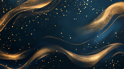 Poster - dark blue background