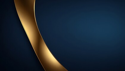 Wall Mural - abstract blue and gold curve background gold, wave, curve, effect, luxury, abstract, 5
