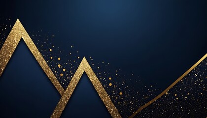 Wall Mural - gold, wave, curve, effect, luxury, abstract, business, illustration, light, template, banner, blue, 