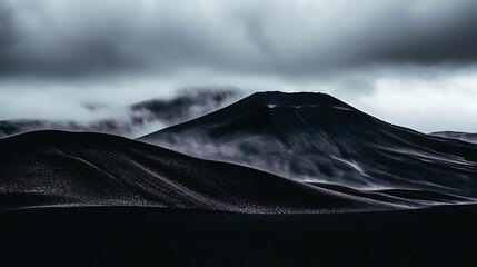 Wall Mural - Sombre and moody scene captured in stunning 4k resolution.