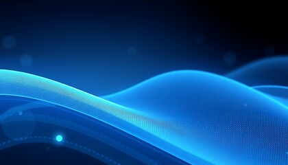 Poster -  subtle wallpaper wall  technology background theme curved wave lined circle