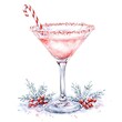 © somporn - Create a festive holiday cocktail that sparkles with joy and flavor for your celebrations
