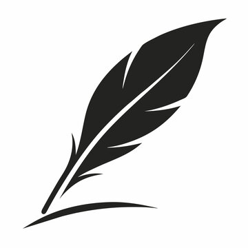 pen logo vector  and  illustration, white background  