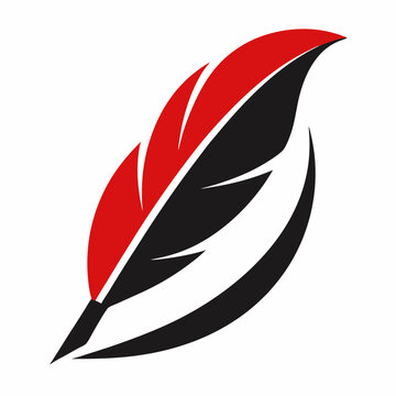 pen logo vector  and  illustration, white background  