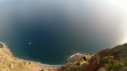 Wall Mural - scenic viewpoint cabo girao on madeira island