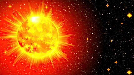 Wall Mural - An artistic representation of a supernova explosion, with intricate details of swirling gases and distant stars.