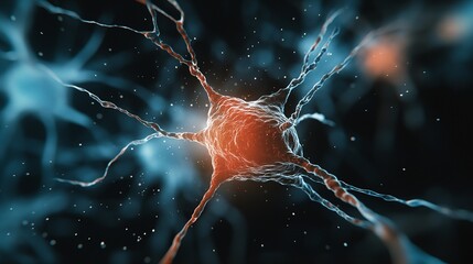 Poster - Detailed Illustration of Cancer Cell Metastasis Representing Cellular Interactions and Pathways in a Microscopic View for Medical Research and Educational Purposes