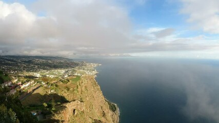 Wall Mural - scenic viewpoint cabo girao on madeira island