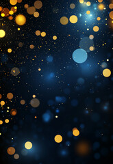 Wall Mural - bright colorful glittering lights and swirling confetti bokeh background for your initiatory bokeh d