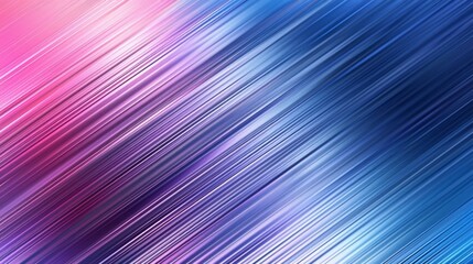 Canvas Print - Vibrant blue to pink gradient diagonal light streaked background, great for modern designs